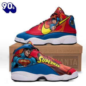 Superman Air Jordan 13 Sneakers…