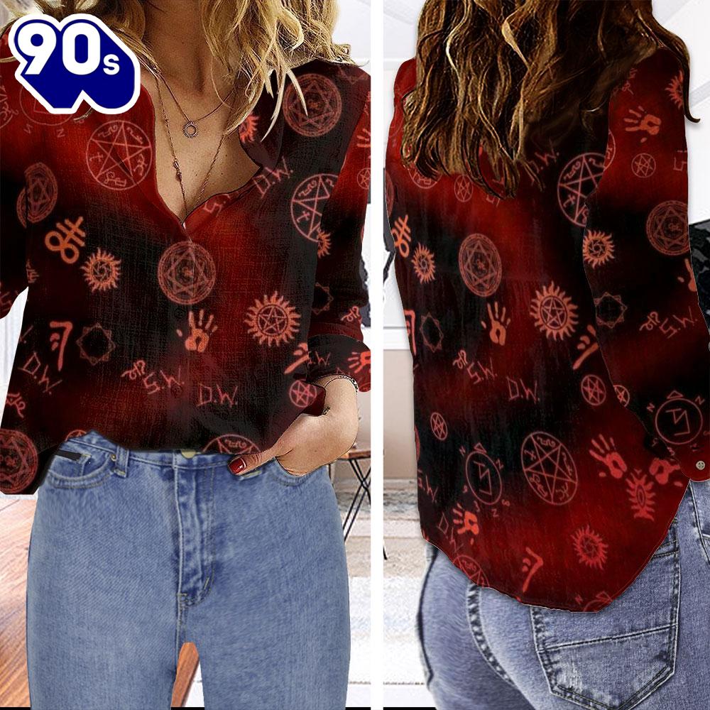 Supernatural 3D Linen Shirt New Trend Supernatural 3D Linen Shirt New Trend