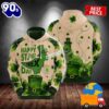 T Rex With St Patricks Day Green 3D Fashion Hoodie 2025