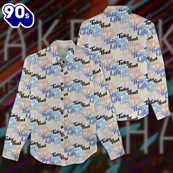 Take That Band 3D Linen Shirt For Fans Music