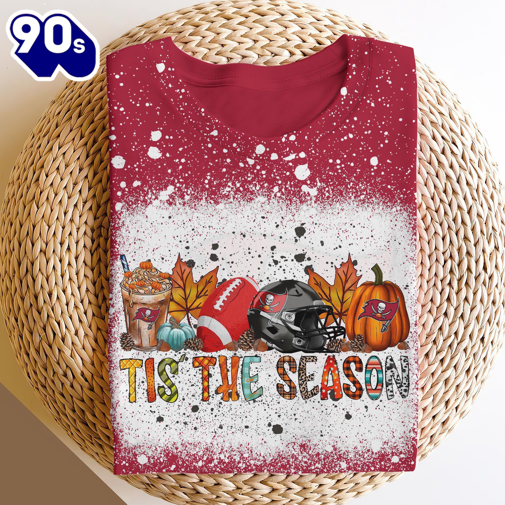 Tampa Bay Buccaneers 3D Shirts, Tis The Season Shirts, Sport Shirts For Fan Gift Sport Tampa Bay Buccaneers 3D Shirts, Tis The Season Shirts, Sport Shirts For Fan Gift Sport
