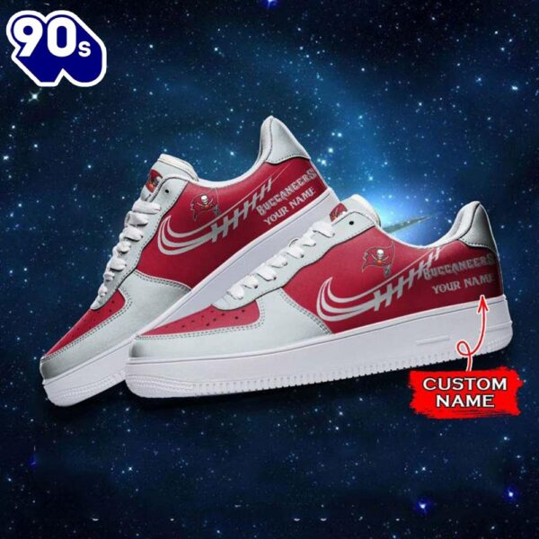 Tampa Bay Buccaneers NFL Personalized Air Force Sneaker