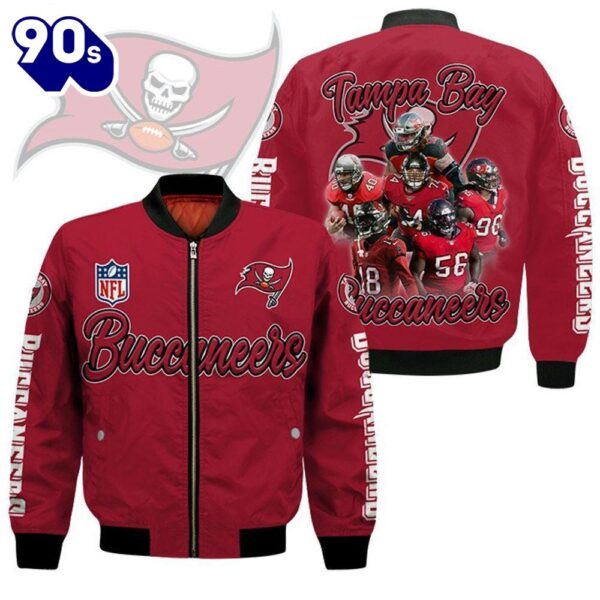 Tampa Bay Buccaneers Players Nfl Bomber Jacket  Gift For Christmas