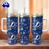Tampa Bay Lightning Ice Hockey NHL Sport Custom Stanley Quencher 40oz Stainless Steel Tumbler  – NHL Tumbler 40oz