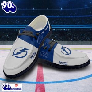 Tampa Bay Lightning NHL Hey Dude Shoes Custom Name Perfect Gift