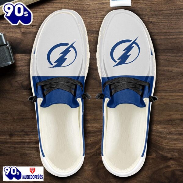 Tampa Bay Lightning NHL Hey Dude Shoes Custom Name Perfect Gift