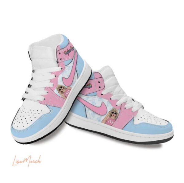 Taylor Swift 1989 Blue Pink Air Jordan 1 Sneakers AJ1 Shoes