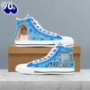 Taylor Swift 1989 Blue Shoes, Swiftie,Taylor Swift High Top Canvas Shoes  For Fans