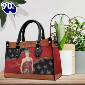 Taylor Swift Butterfly Big Heart Leather HandBag  Gift Christmas