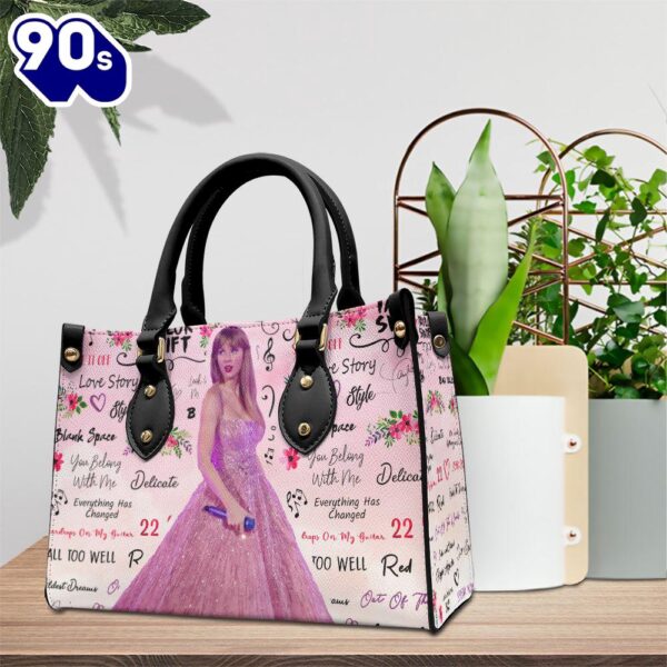 Taylor Swift Leather Handbag, Taylor Swift Fan Gift  Gift Christmas