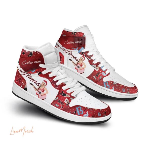 Taylor Swift Merry Swifmas Air Jordan 1 Sneakers AJ1 Shoes