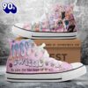 Taylor Swift Pink Shoes, Swiftie,Taylor Swift High Top Canvas Shoes  For Fans