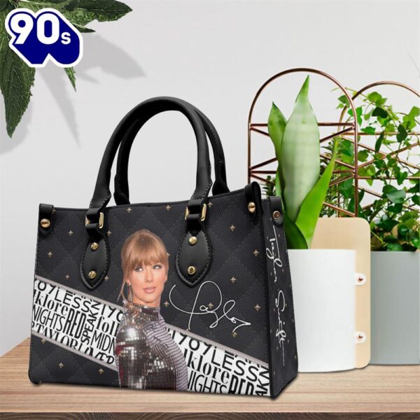 Taylor Swift Quotes Collection Leather Handbag Women Leather Hand Bag  Gift Christmas