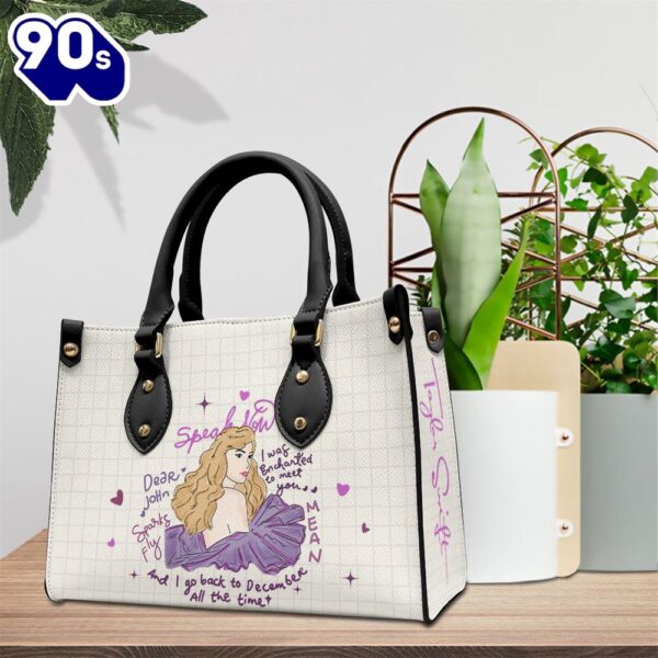 Taylor Swift Speak Now Bag, Taylor Swift Leather HandBag  Gift Christmas