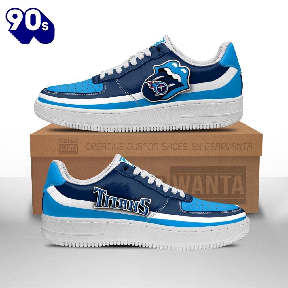 Tennessee Titans Air Sneakers Custom Force Shoes Sexy Lips For Fans Tennessee Titans Air Sneakers Custom Force Shoes Sexy Lips For Fans