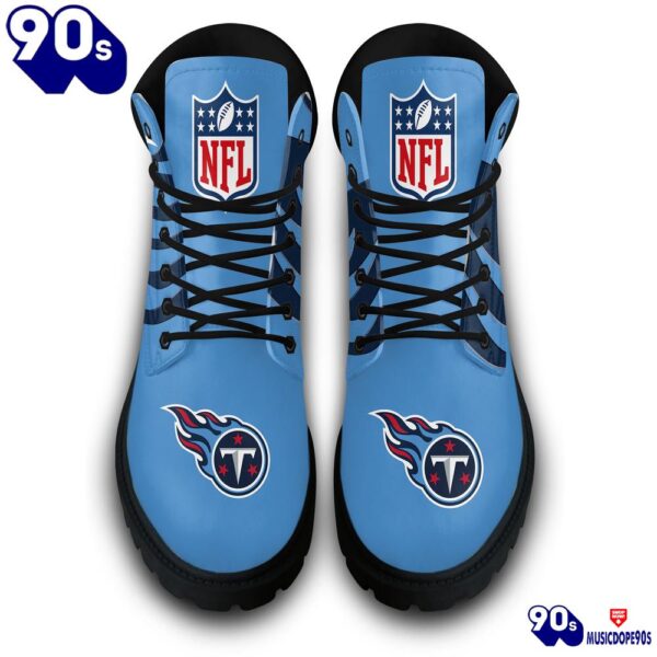 Tennessee Titans Custom Boots Shoes Idea Gift For Fan