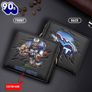 Tennessee Titans Men’s Leather Wallet…