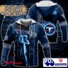 Tennessee Titans NFL Custom Name 3D Hoodie Teams Shirt For Fans