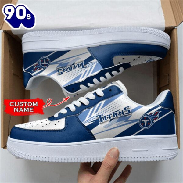 Tennessee Titans NFL Personalized Air Force 1 Shoes