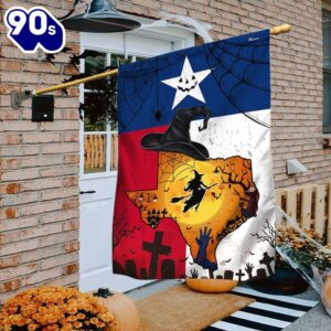 Halloween Texas Halloween Flag Halloween…