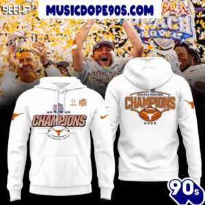 Texas Longhorn Chick-Fil-A Peach Bowl Champions 2025 New Edition For Fans Hoodie