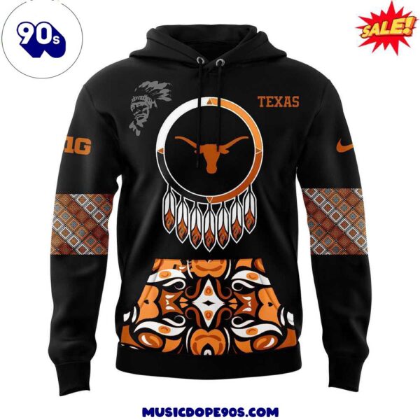 Texas Longhorns 2024 Native American Heritage Month Premium Limited Pullover Hoodie