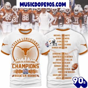 Texas Longhorns Hook’ Em Chick-Fil-A Peach Bowl Champions For Fans Hoodie