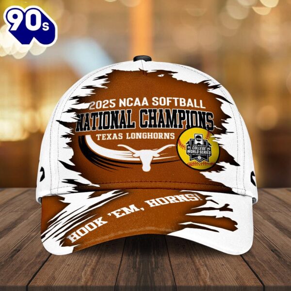 Texas Longhorns Women’s Softball Classic 3D Cap Hot 2025