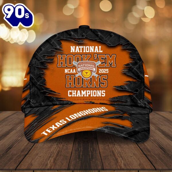 Texas Longhorns Women’s Softball Classic Custom 3D Cap