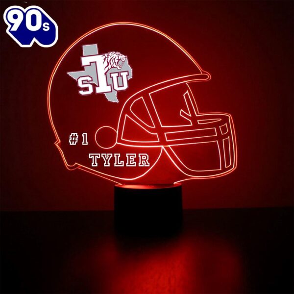 Texas Southern University Tigers Football Helmet Led Sports Fan Lamp Custom Light Gift Christmas