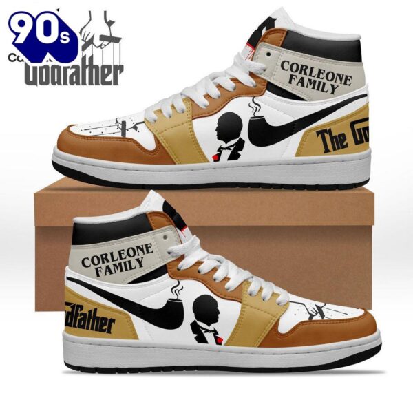 Gift Summer The Godfather Corleone Family Design Air Jordan 1 High Top