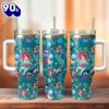 The Little Mermaid Cartoon Movie Custom Stanley Quencher 40oz Stainless Steel Tumbler With Handle  For Fans
