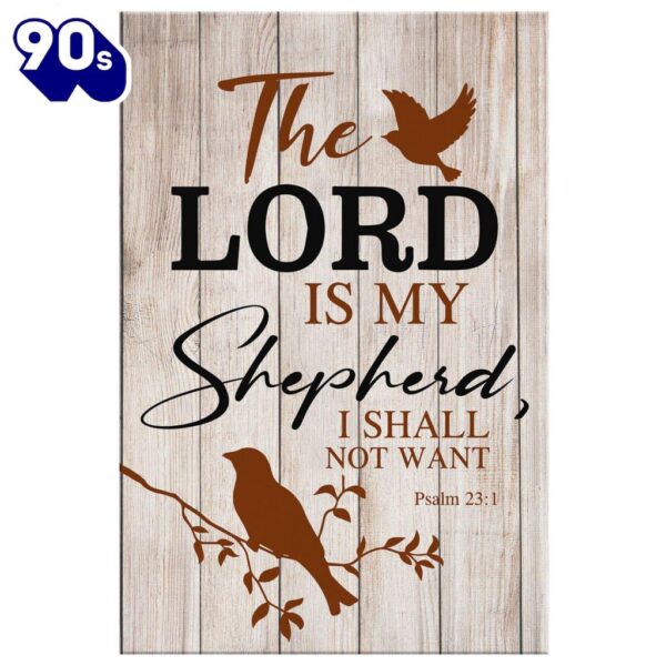 The Lord Is My Shepherd Psalm 231 Canvas Wall Art Prints