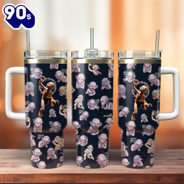 The Lord Of The Rings Movie Custom Stanley Quencher 40oz Stainless Steel Tumbler With Handle  For Fans