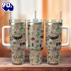 The Lord Of The Rings Movies Custom Stanley Quencher 40oz Stainless Steel Tumbler With Handle  For Fans