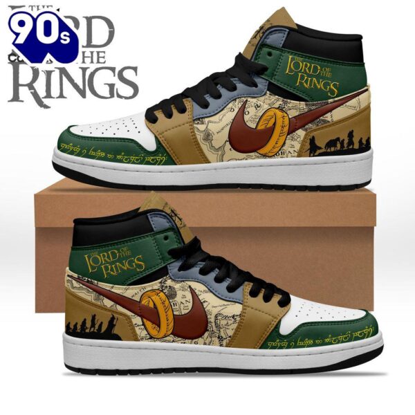 Gift Summer The Lord Of The Rings Nike Logo Design Air Jordan 1 High Top