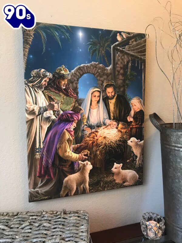 The Nativity Canvas Wall Art