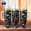 The Nightmare Before Christmas Movie And Blink 182 Music Custom Stanley Quencher 40oz Stainless Steel Tumbler With Handle  For Fans