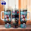 The Nightmare Before Christmas Movie Cartoon Custom Stanley Quencher 40oz Stainless Steel Tumbler With Handle  For Fans