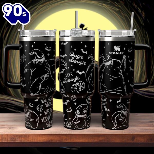 The Nightmare Before Christmas Movies Custom Stanley Cup 40 Oz Tumbler With Handle 1