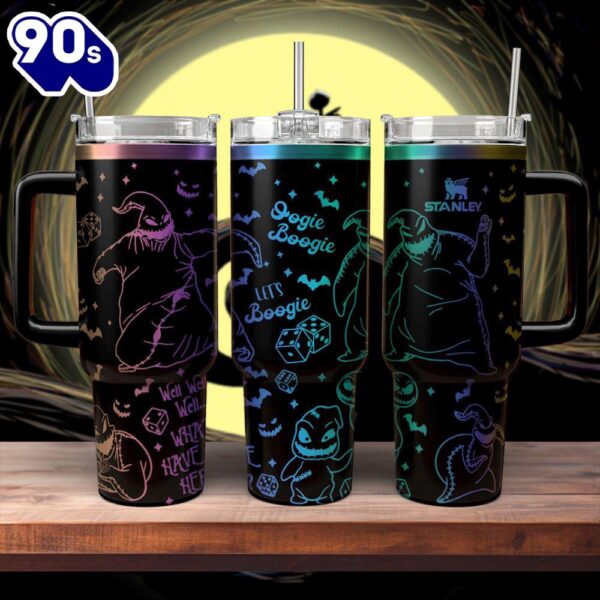 The Nightmare Before Christmas Movies Custom Stanley Cup 40 oz Tumbler With Handle  23