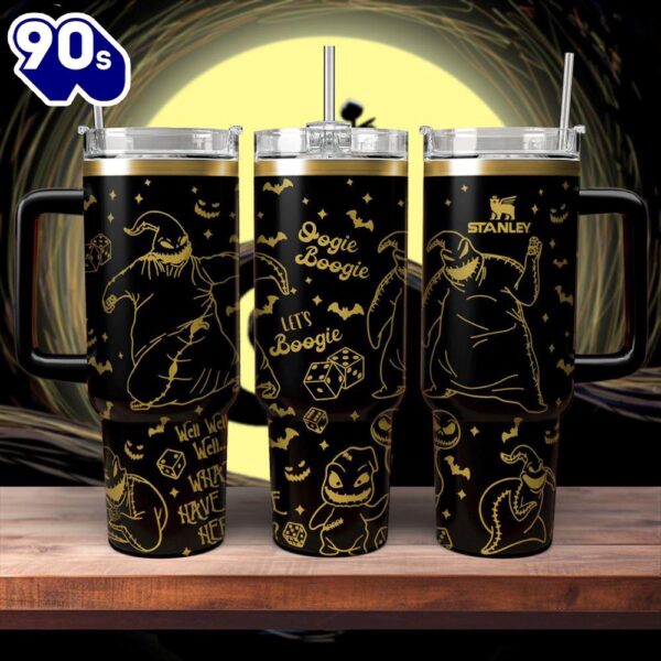 The Nightmare Before Christmas Movies Custom Stanley Cup 40 oz Tumbler With Handle  24