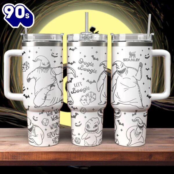 The Nightmare Before Christmas Movies Custom Stanley Cup 40 oz Tumbler With Handle  25