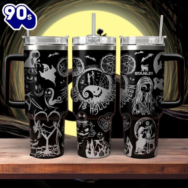 The Nightmare Before Christmas Movies Custom Stanley Cup 40 Oz Tumbler With Handle 33