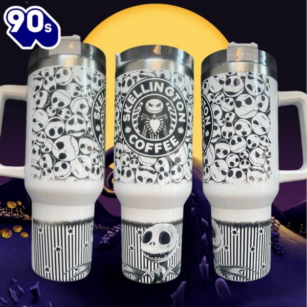 The Nightmare Before Christmas Movies Custom Stanley Cup 40 Oz Tumbler With Handle