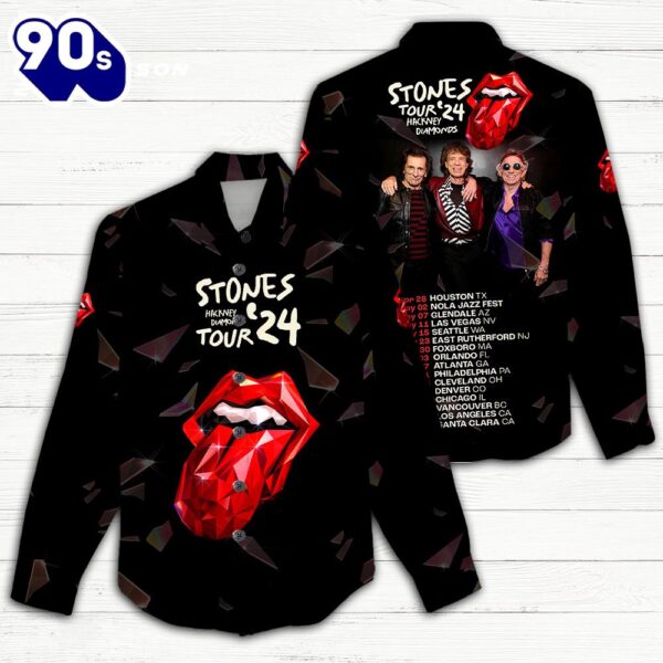 The Rolling Stones Style Women’s Casual Shirt