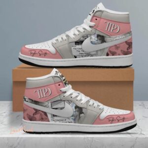 The Tortured Poets Department Taylor Swift Air Jordan 1 Sneakers AJ1 Shoes