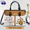 This Is The Day That The Lord Has Made Leather Bag , Christian Bags  Gift For Women Christmas