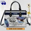 Those Who Hope In The Lord Will Renew Their Strength Leather Bag , Christian Bags  Gift For Women Christmas