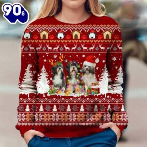 Tibetan Terrier Ugly Premium Sweater